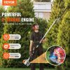 VEVOR 26CC 6-in-1 Multi-Functional Trimming Tools, Gas Hedge Trimmer, Weed Eater, String Trimmer, Brush Cutter, Edger