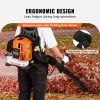VEVOR Backpack Leaf Blower, 52CC 2-Cycle Leaf Blower with 1.37L Fuel Tank, 480CFM Air Volume 175MPH Speed, Ideal for Lawn Care, Leaf Cleaning