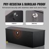 VEVOR Trailer Tongue Box, Carbon Steel Tongue Box Tool Chest, Heavy Duty Trailer Box Storage with Lock and Keys