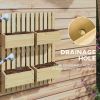Outsunny 4 Box Raised Garden Bed with Trellis for Vine Flowers & Climbing Plants, 31.5" Tall Wall-Mounted Wood Planter Box Set with Adjustable Height