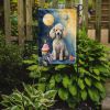 White Poodle Happy Birthday Garden Flag Mailbox Flag Decorative Yard Flag Banner Outside Patio Artwork Yard Flower Beds, Garden Size, Multicolor