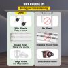 VEVOR Hydroponics Growing System, 108 Sites 12 Food-Grade PVC-U Pipes, 3 Layers Indoor Planting Kit with Water Pump, Timer, Nest Basket, Sponge