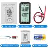 Digital Multimeter 4.7In LCD DC/AC Current Voltage Measurement Capacitance Resistance Measuring Meter NCV Tester