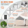 VEVOR Carport, 10x20 ft Heavy Duty Car Canopy Garage Boat Shelter Party Tent with 8 Reinforced Poles and 4 Weight Bags