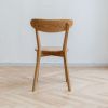 Dining chair wooden FAS grade oak natural wood made in North America 100% dirt-free wood chair solid chair table chair wooden living room chair simple
