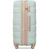 Luggage Sets New Model Expandable ABS Hardshell 3pcs Clearance Luggage Hardside Lightweight Durable Suitcase sets Spinner Wheels Suitcase with TSA Loc