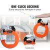 VEVOR Fish Tape, 100 ft, 3/16-inch, Fiberglass Wire Puller with Optimized Housing and Handle, Easy-to-Use Cable Puller Tool