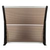 40"x40" Back Door Canopy Polycarbonate Window Door Awning Outdoor Patio Shelter