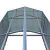 Outdoor Storage Shed 20x10 FT, Metal Garden Shed Backyard Utility Tool House Building with 2 Doors and 4 Vents for Car,Truck,Bike, Garbage Can,Tool